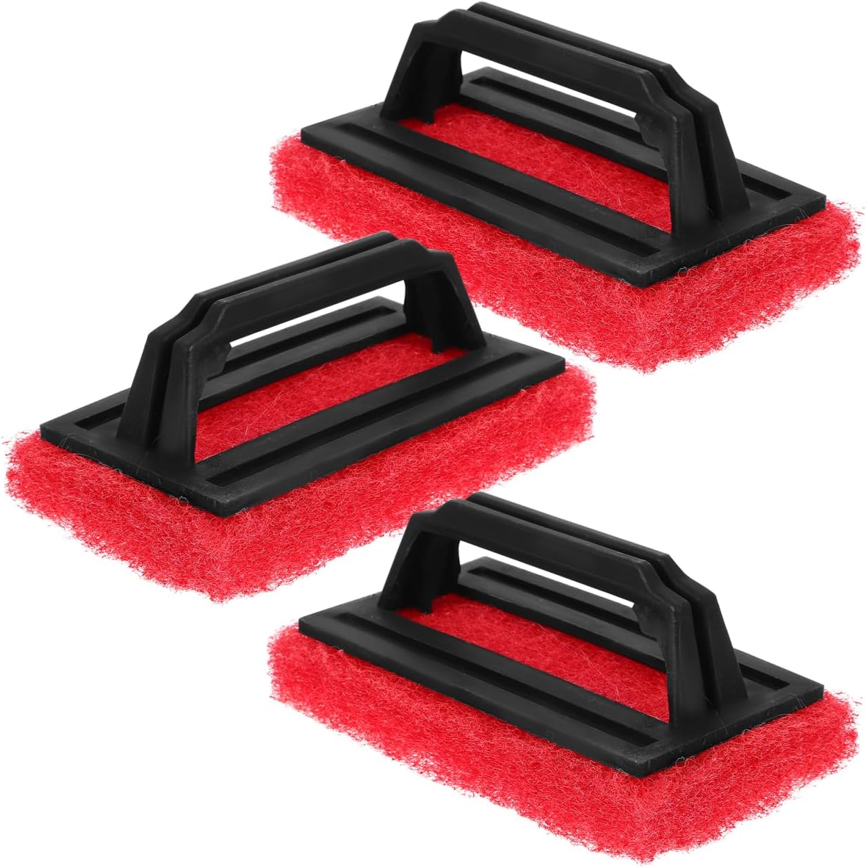 Beatifufu Screen Printing Ink Remover Brush with Durable Sponge Pad 3-Pack 5.70X3.54X2.55 Inch for Textile Graphic Hand Printing Cleaning Supplies