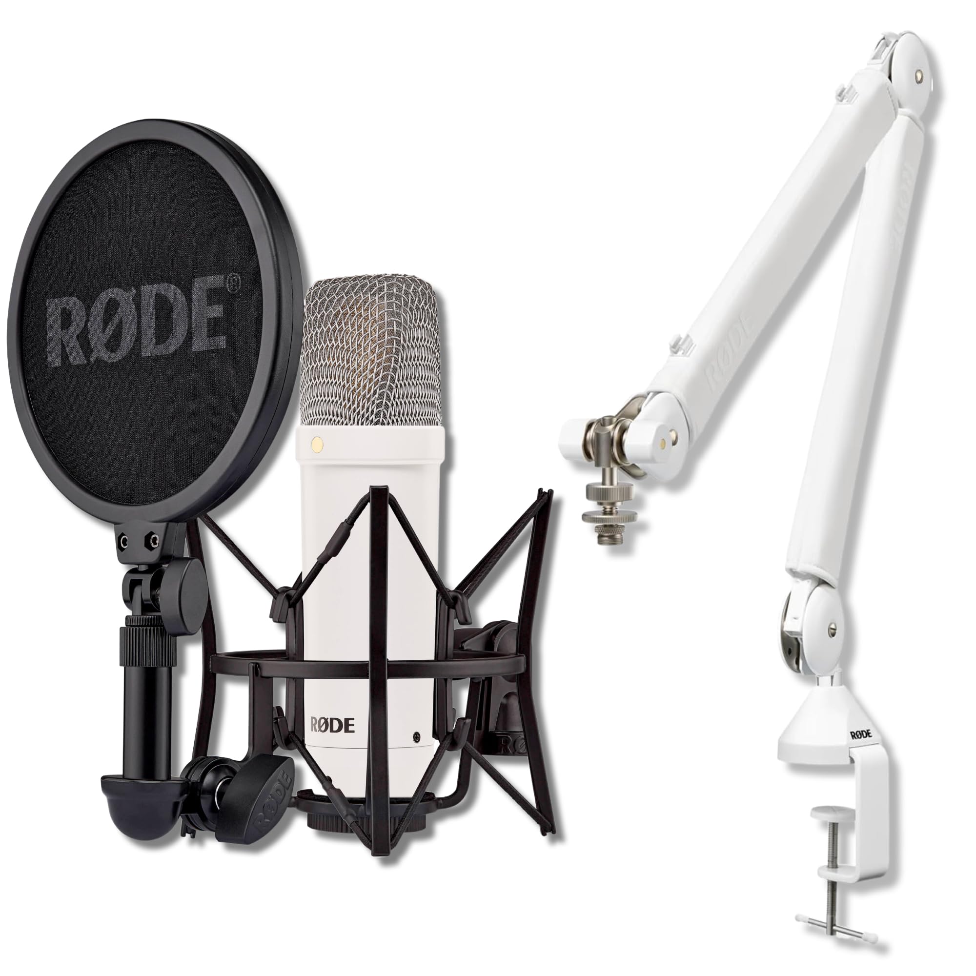 Amazon.com: Rode NT1 Signature White Condenser Microphone Bundle