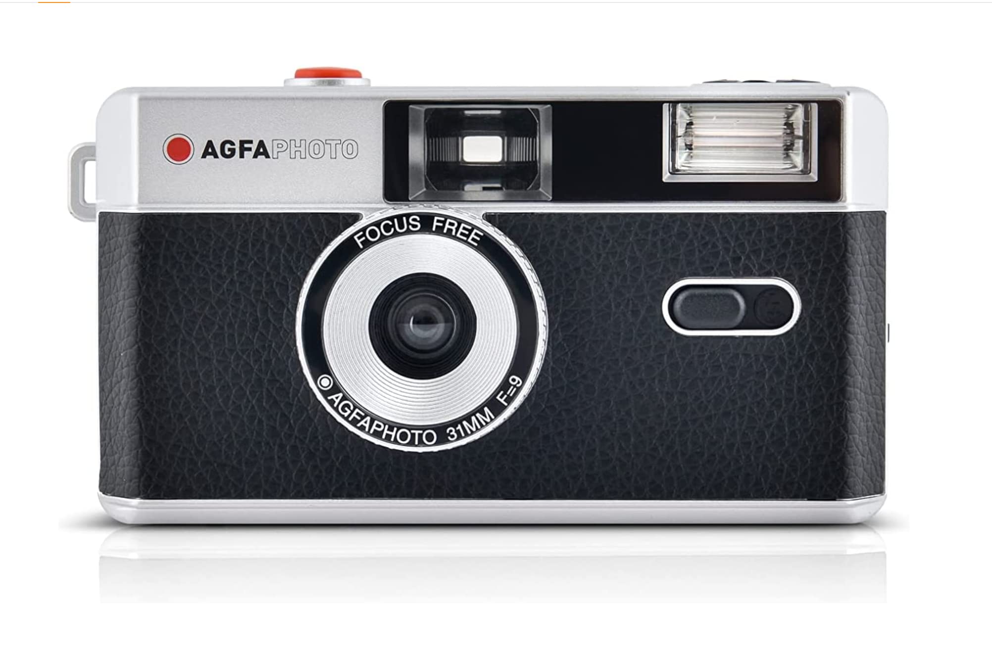 AgfaPhoto analoge 35 mm herbruikbare filmcamera - Zwart