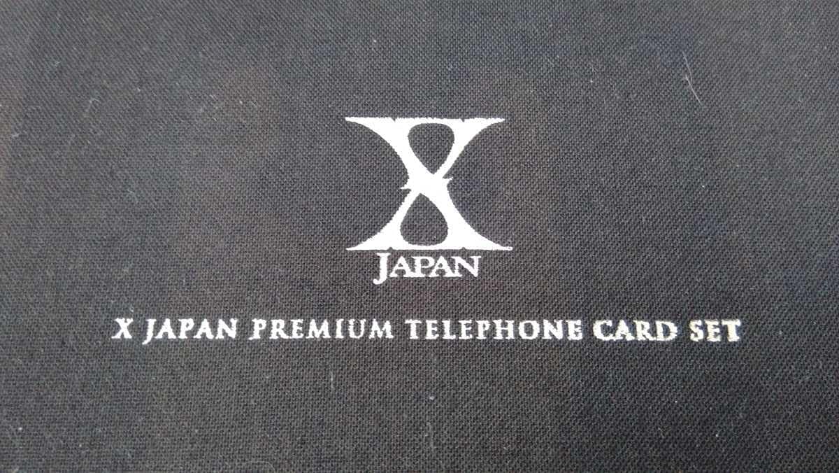 X JAPAN PREMIUM TELEPHONE CARD SET X Japan Premium Telephon
