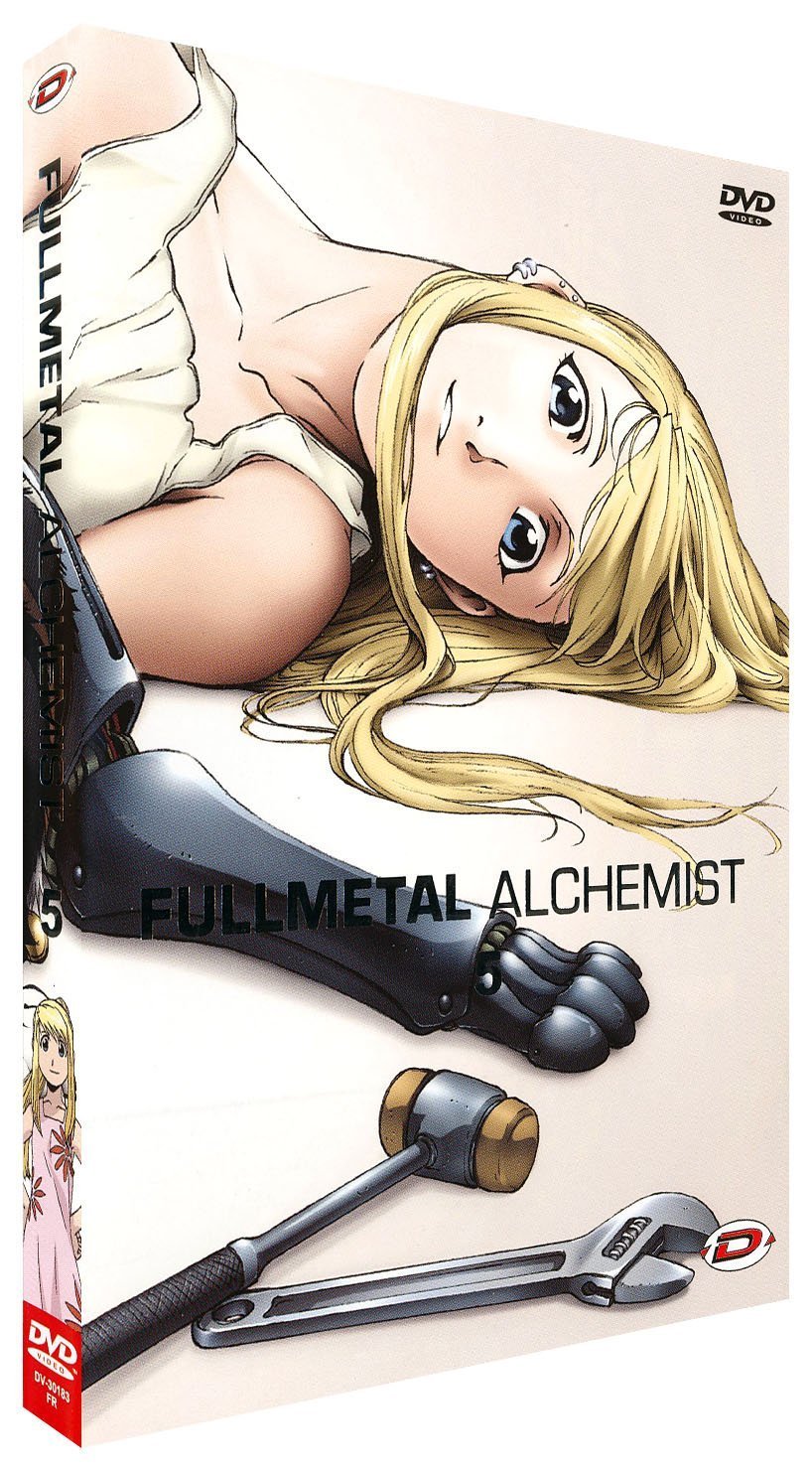 Fullmetal Alchemist Colección DVD Vol. 5, edición francesa para fans del anime clásico