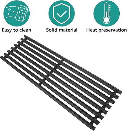 Miniatura 4 de EasiBBQ Rejillas de hierro fundido y placas emisoras de acero inoxidable para Char-Broil 2015 y más recientes Comercial, Firma, Serie Profesional