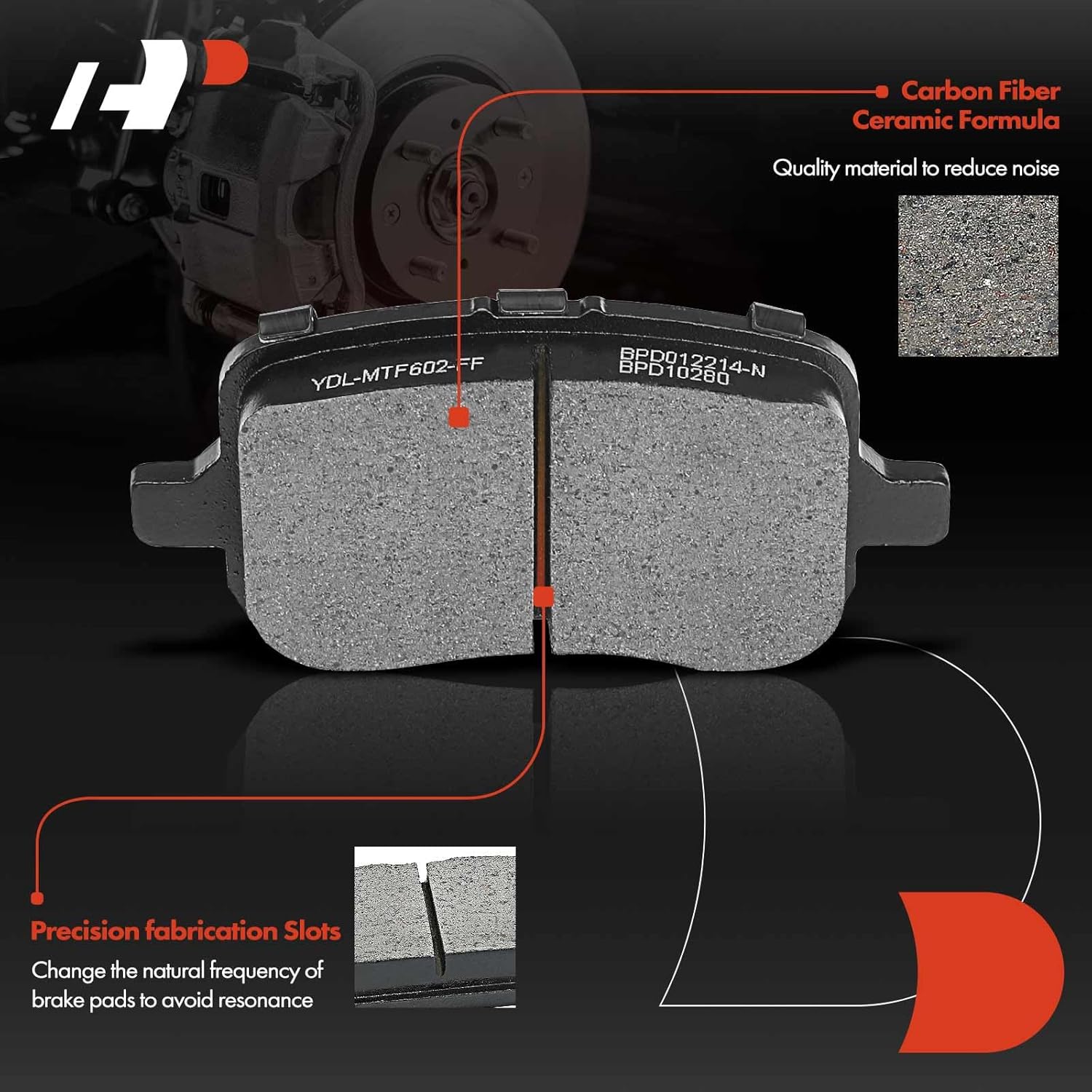 A-Premium 11.65 in(296mm) Front Vented Disc Brake Rotors + Ceramic Pads Kit Compatible with Chevy, Saturn & Pontiac Models - Cobalt 05-07, HHR 2008-2010, Malibu 04-06/08-12, G5 07, G6 05-10, Ion 04-07