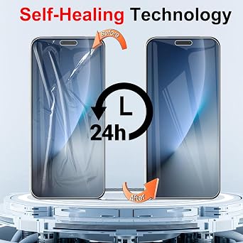 KZIOACSH 2 Pack Screen Protector for HONOR Magic 8 Pro 5G/HONOR Magic8 Pro 5G, HD Clarity Elastic Edge Soft TPU Fingerprint Unlocking Scratchproof Bubble Free Protective Cover Film