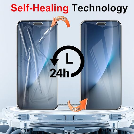 KZIOACSH 2 Pack Screen Protector for HONOR Magic 8 Pro 5G/HONOR Magic8 Pro 5G, HD Clarity Elastic Edge Soft TPU Fingerprint Unlocking Scratchproof Bubble Free Protective Cover Film