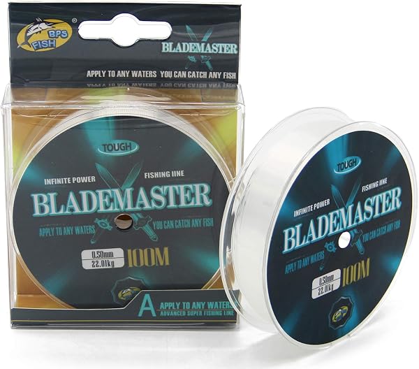 BPS Línea Hilo de Pesca Nylon Monofilamento Color Transparente Multifilamento Material Súper Fuerte Pesca Profesional - 1