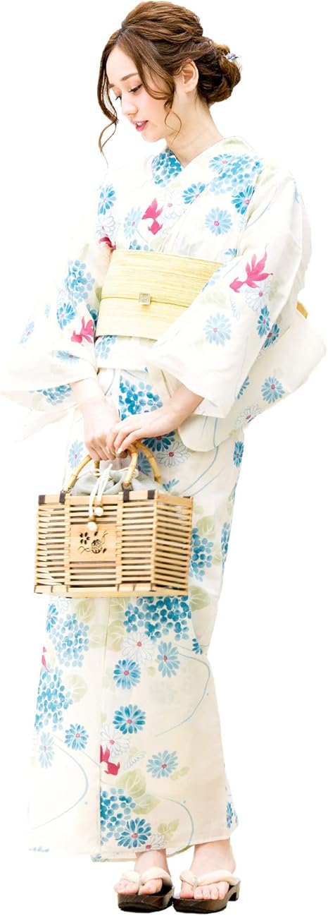通常便なら送料無料通常便なら送料無料浴衣 水色 白色 水着