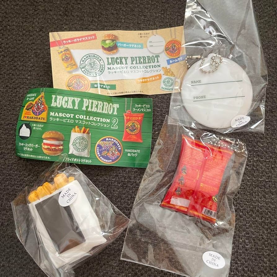 ラッキーピエロ　マスコットコレクション　ガチャ　函館　北海道限定　まとめ売り ラッキーピエロ マスコットコレクション ガチャ 函館 北海道限定