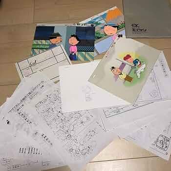 サザエさん♡セル画♡資料♡エイケン♡親子クラブ サザエさん♡セル画♡資料♡エイケン♡親子クラブ - メルカリ