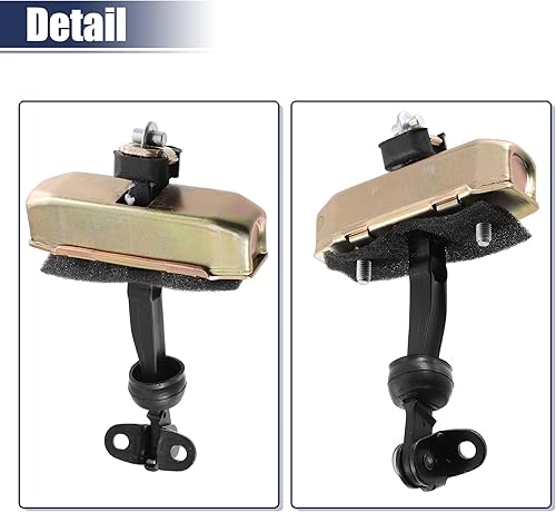 Miniatura 5 de ACROPIX Limitador de correa de bloqueo de puerta delantera izquierda derecha para Ford F150 Fit para Lincoln Mark LT - Paquete de 1 tono bronce