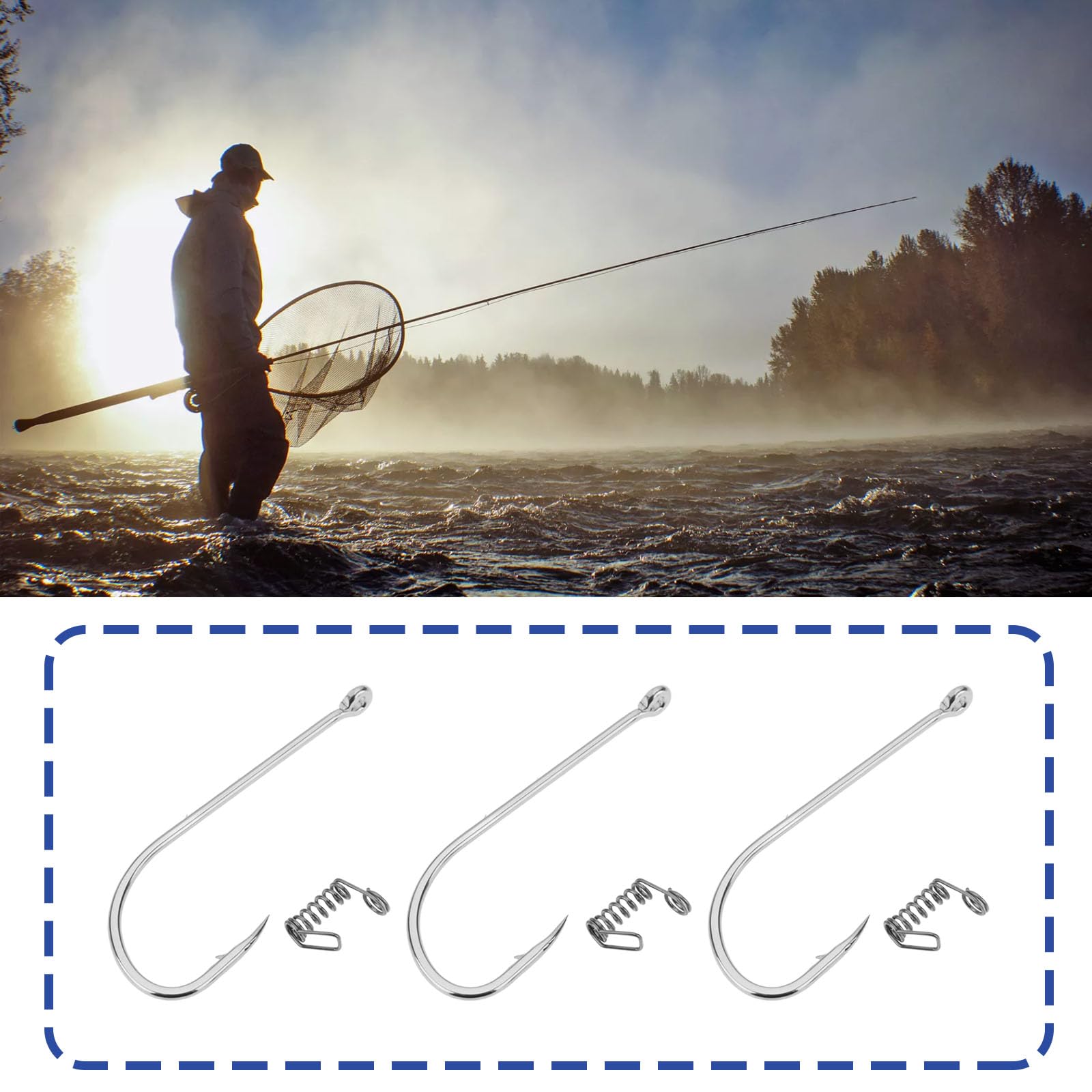 Il tempo di alta qualà all'ingrosso affilato ami da pesca brevetto Chinu anello forgiato in acciaio ad alto tenore di carbonio gancio da pesca all'ingrosso 100 pz/lotto