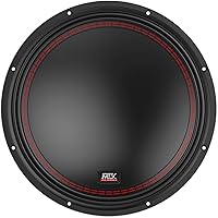Vista 4 de MTX 5510-44 10" 800 vatios pico/400 vatios RMS DVC 4-ohm subwoofer de audio para coche