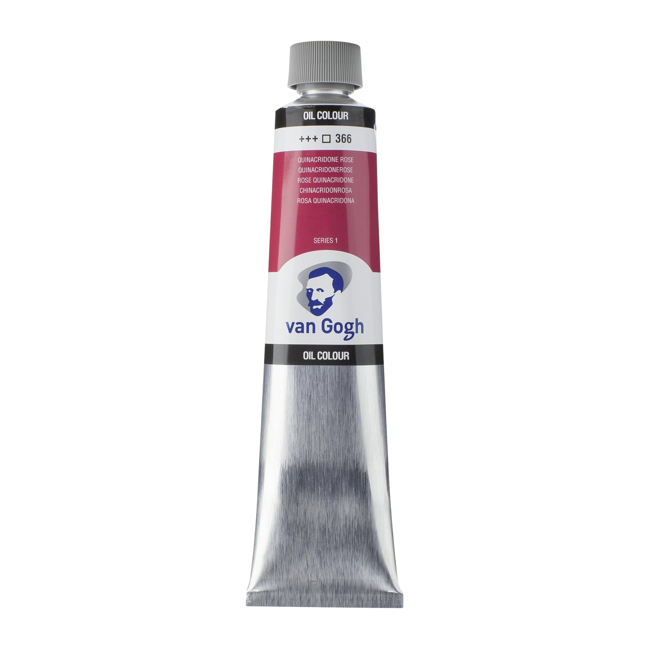 Van Gogh Oil Colour Paint, 200ml Tube, Quinacridone Rose 366