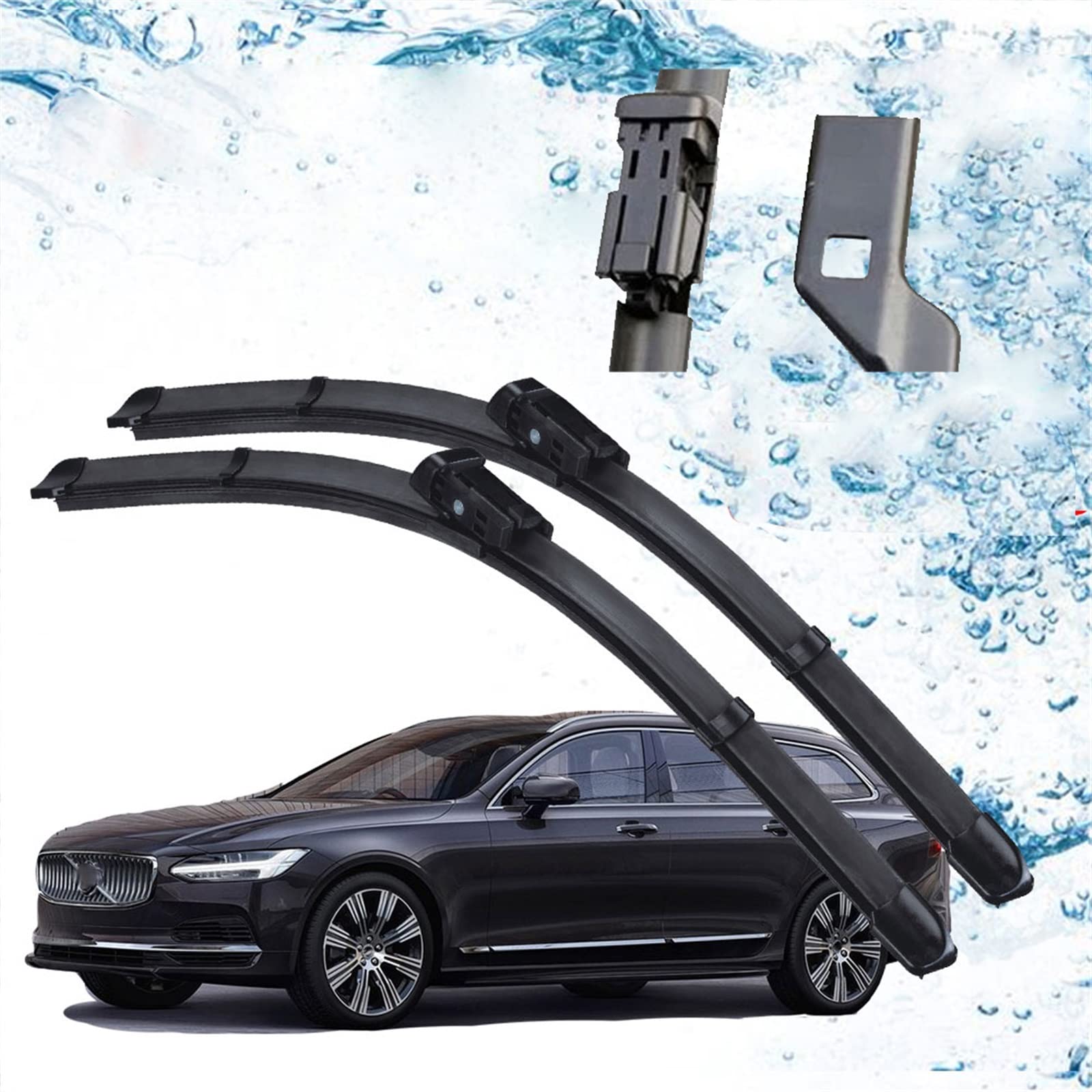 Cortador De Escobillas Limpiaparabrisas Para Ventana Delantera De Coche Para Volvo V90 2016 2017 2018 2019 2020 Parabrisas