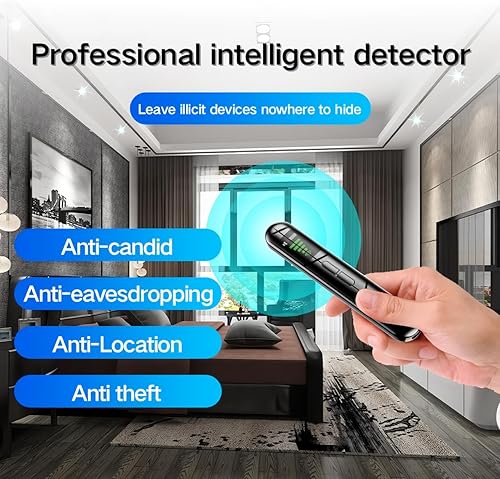Miniatura 2 de Detectores de cámara oculta, anti espía, detector de errores, detector de rastreador GPS, detector de cámara oculta, buscador de señal RF portátil
