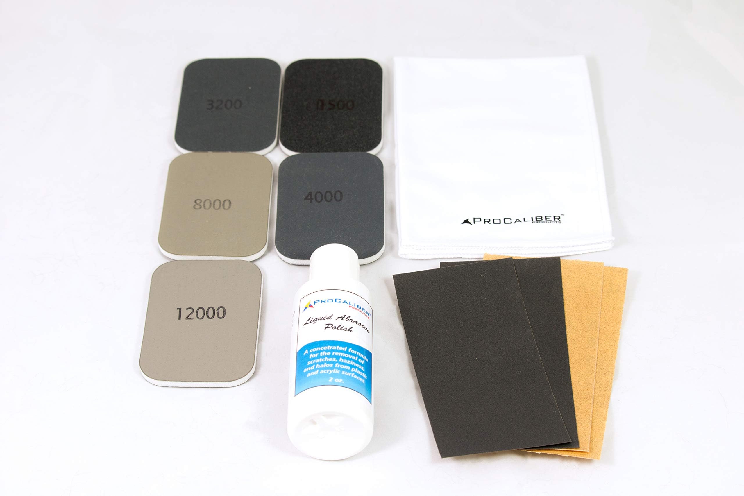 Acrylic Tub & Spa & Shower Restore and Polish Kit | Scratch Removal | Spot and Blemish Fix