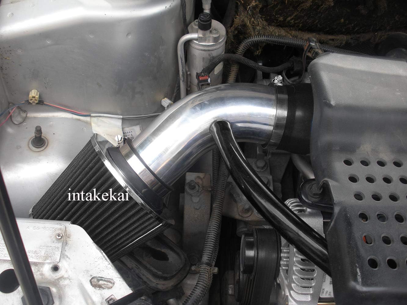 INTAKEKAI Performance Air Intake (Compatible with 2004-2008 CHRYSLER PACIFICA 3.5 3.5L 3.8 3.8L 4.0 4.0L V6 MODELS) (BLACK)