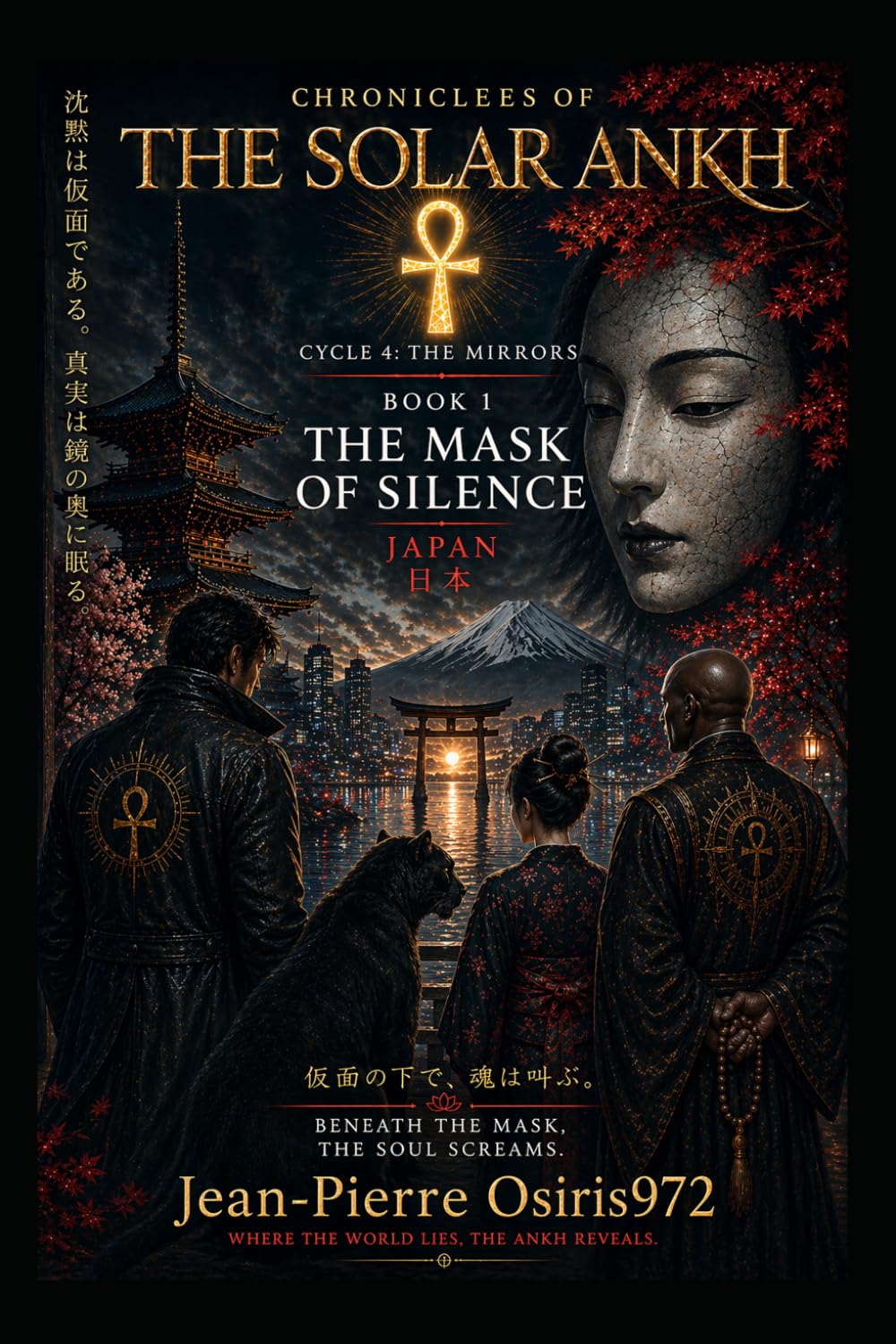 The Chronicles of the Solar Ankh – The Mirrors Book 1: The Mirror of Silence: Cycle4 - A Mystical Fantasy Novel of Mirrors, Memory, and Revelation (Chroniques de l'Ankh Solaire)