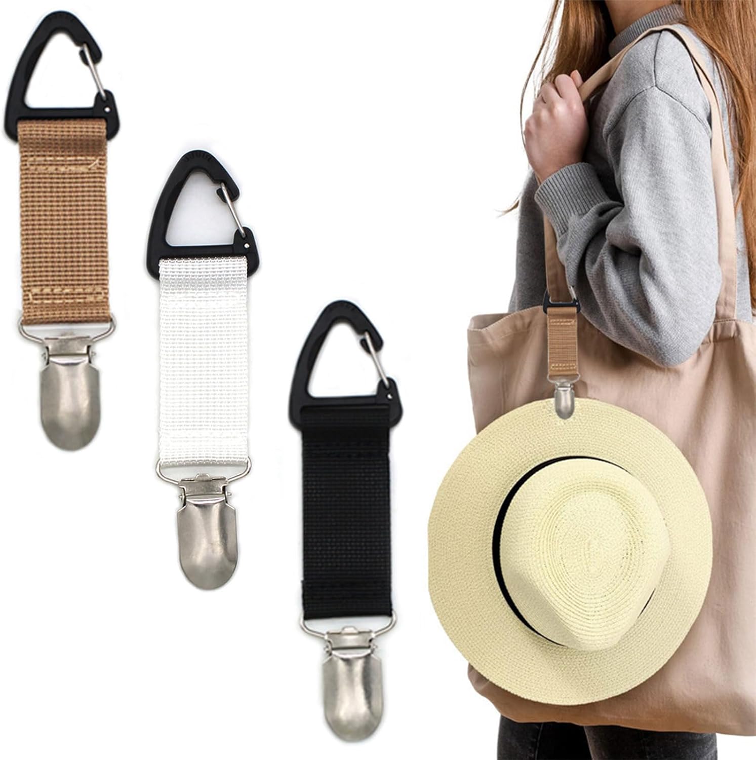 DRESHOW Women Straw Panama Hat Travel Fedora Beach Sun Hat Summer Wide Brim Straw Roll up Hat UPF 50+