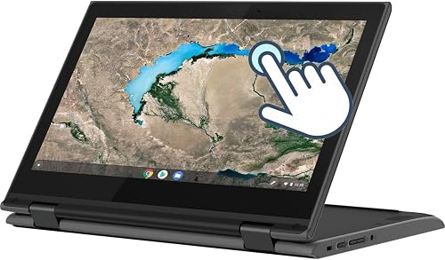 Lenovo Ordenador portátil Chromebook 300e 2 en 1 con pantalla táctil, 11,6 pulgadas (1366 x 768), AMD A4-9120C, 4 GB de RAM, SSD de 32 GB, teclado japonés, Chrome OS (reacondicionado)