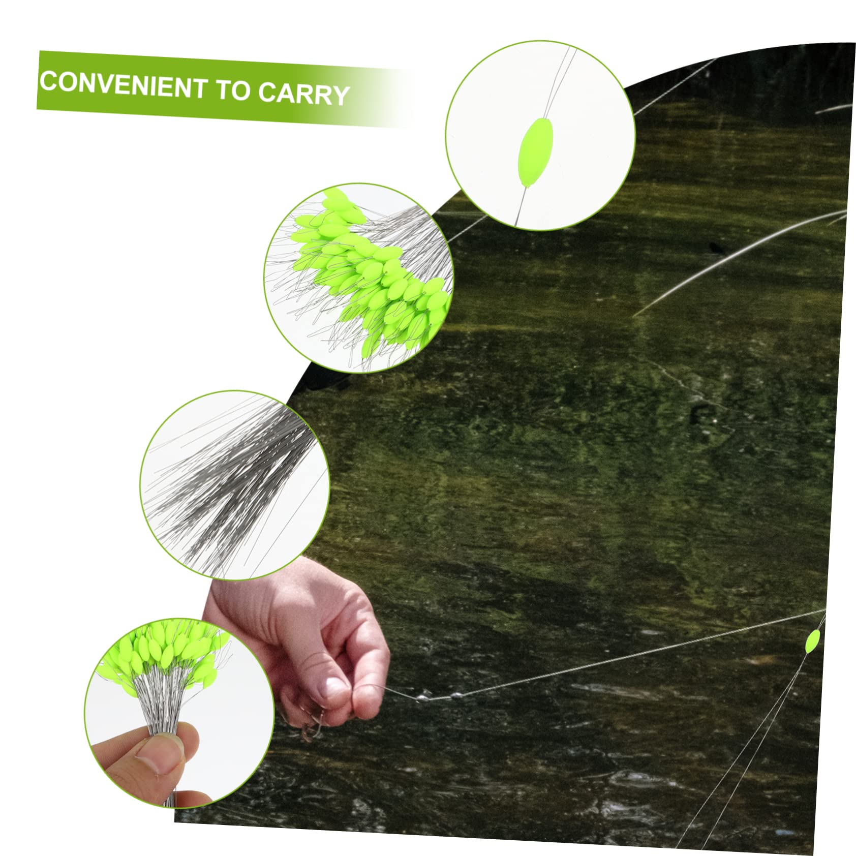 Sosoport Flotteur de pêche Multi Para Titulaires Grossier Carpe bouée Fournitures de pêche Articles de pêche Flotteurs de pêche Outil de pêche Accessoires de pêche Plastique Green