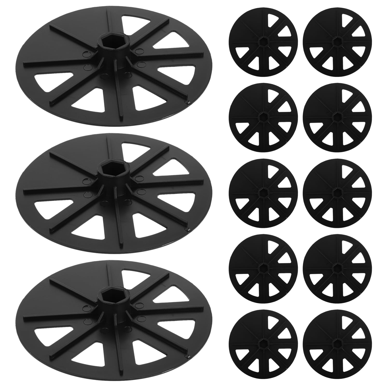 Mikikit Bike Flywheel Spoke Protectors 20pcs for Road Mountain Bikes Rear Hub Flywheel Easy Install Bicycle Case