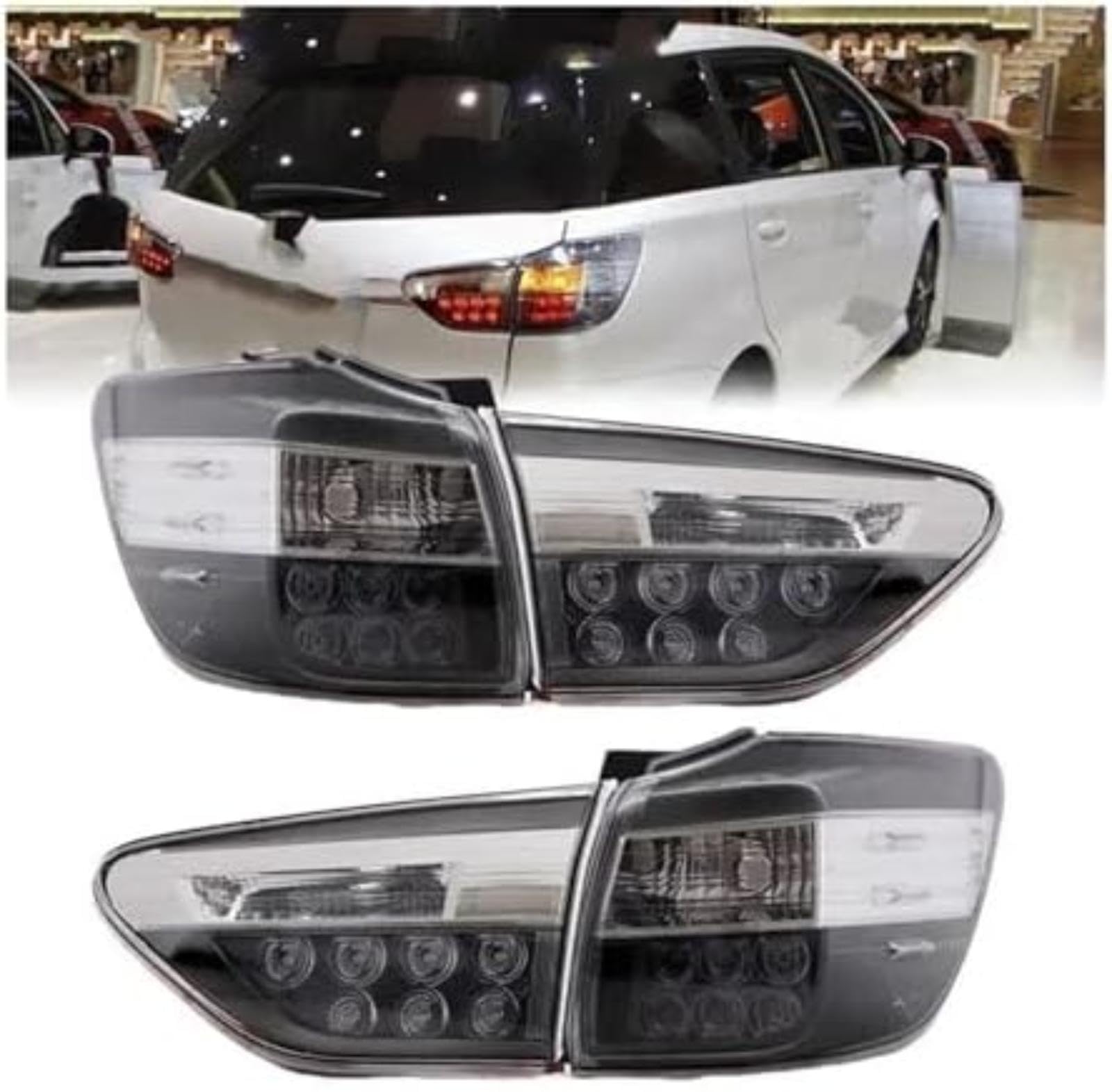 Dla TOYOTA, dla Wish 2009-2015 zespół tylnego światła samochodu modyfikacja tylnych zespołów tylne zespoły kierunkowskaz Lampka kontrolna lusterka bocznego Lampka kontrolna lusterka