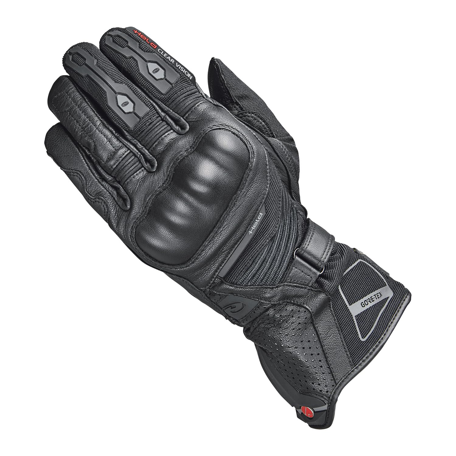 Held Score 4.0 wasserdichte Motorrad Handschuhe, schwarz, L-9 | GORE-TEX