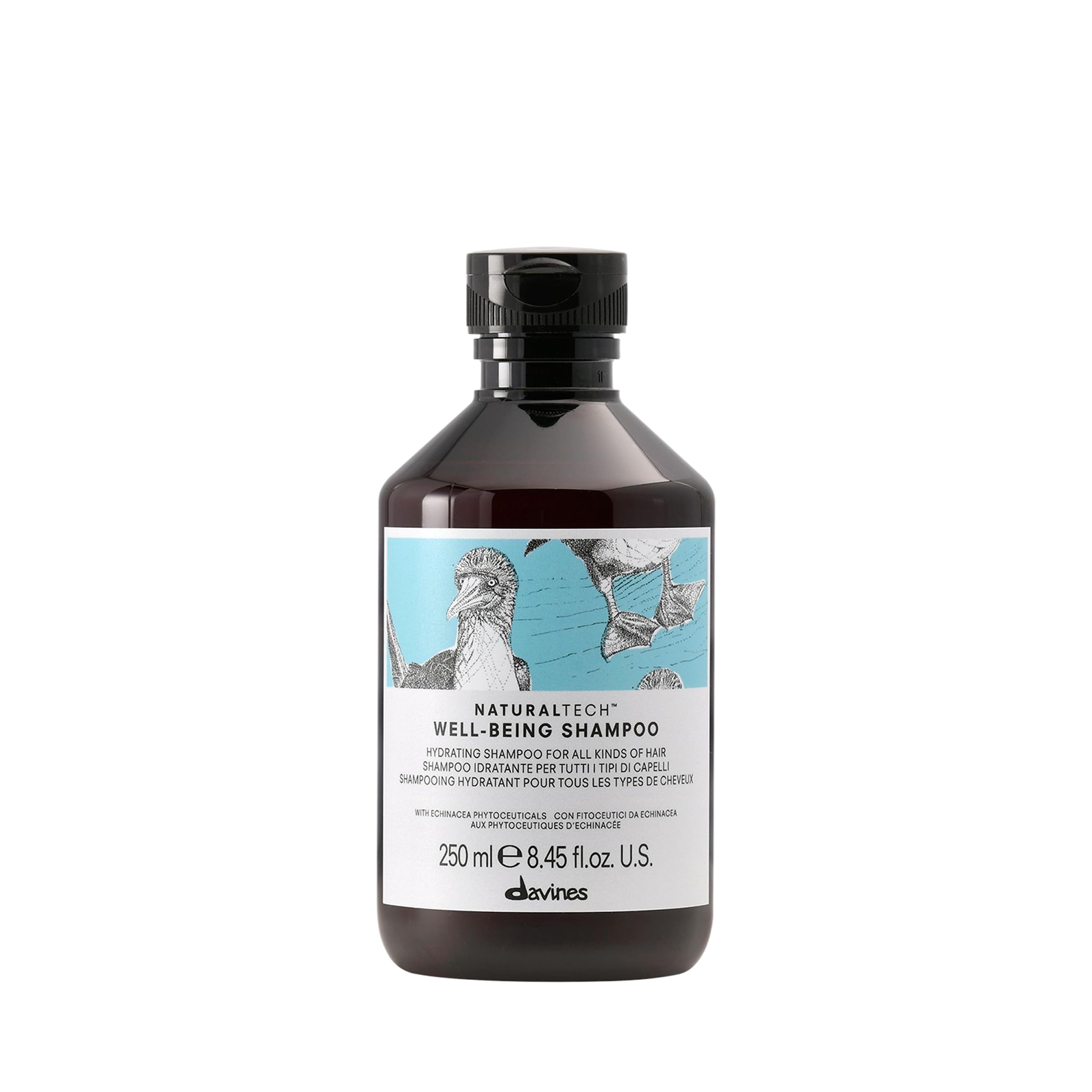 Davines NATURALTECH WELL-BEING Shampoo - Moisturising All Types - 250 ml