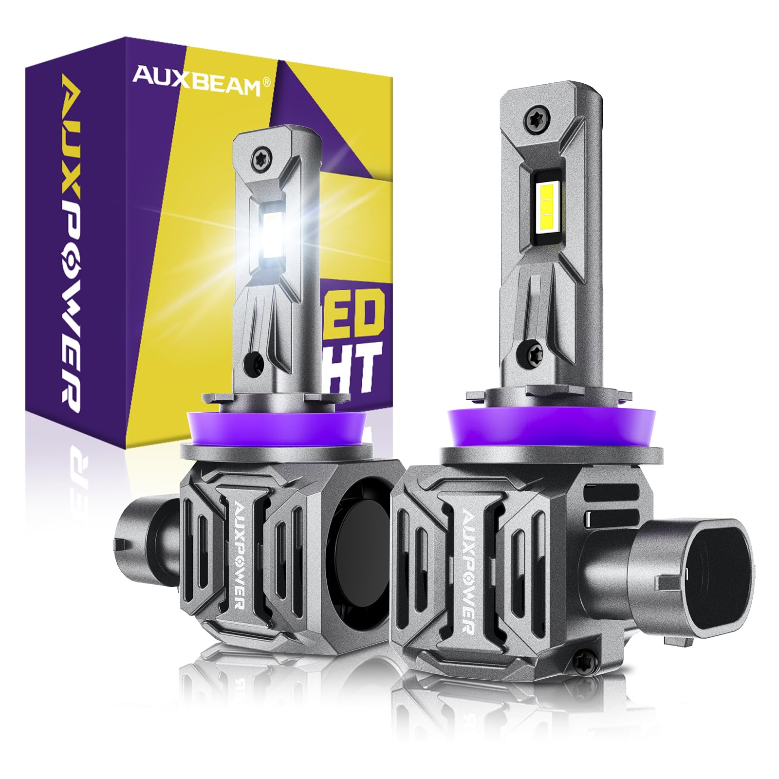 Auxbeam X3 Series H11 H8 H9 Fog Lights Powersport Lights Offroad 24000LM