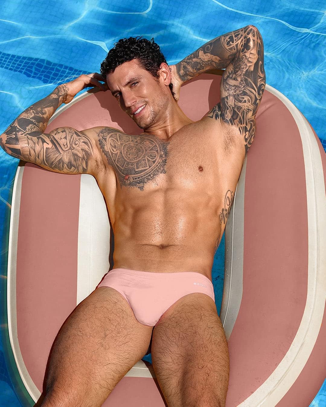 Miniatura 7 de Bang Bañadores para hombre - Bañador - Traje de baño premium con bolsa extraíble