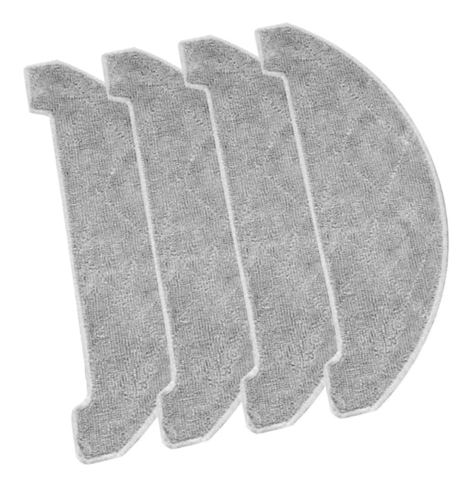 For Vexilar Robot Aspirapolvere Panno di Ricambio Mop Pad, 4/8 Pezzi Microfibra Lavabile Riutilizzabile Mop Pad Accessori(8 PCS)