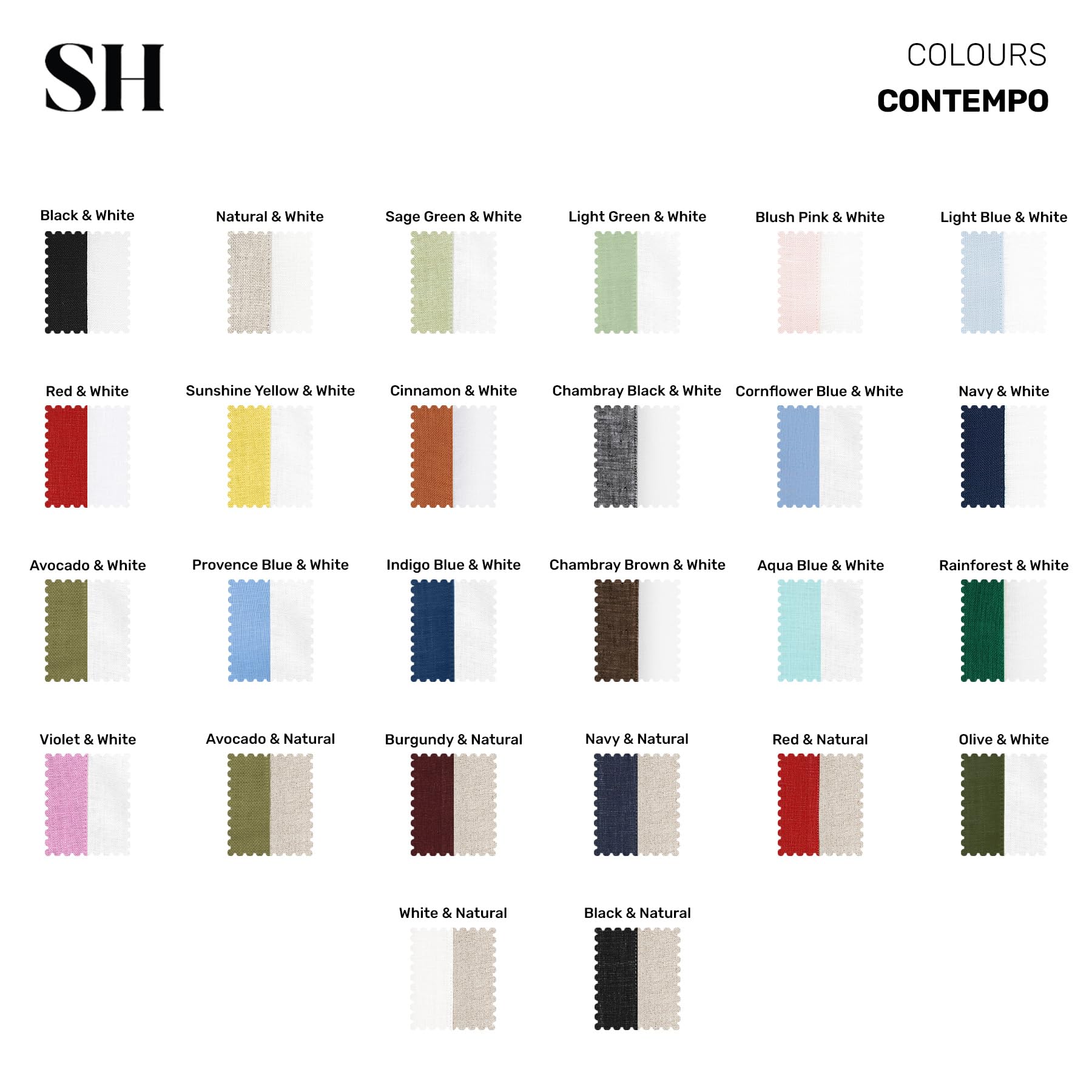 Solino Home Camino de mesa de lino de 14 x 120 pulgadas, 100% lino puro verde salvia y blanco para primavera, verano, comedor, Contempo, hecho a mano de lino europeo y lavable a máquina
