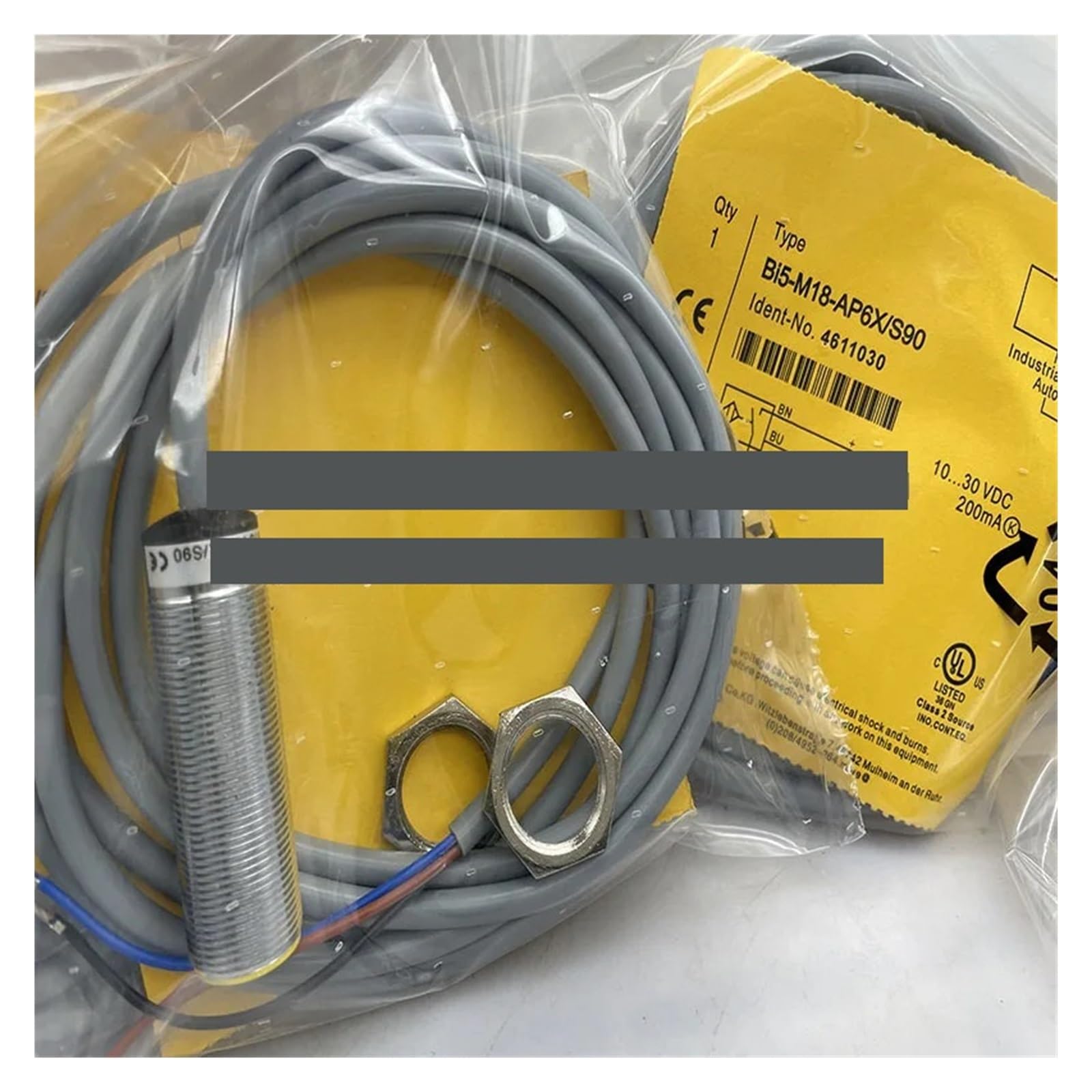 Capteur de proximite BI5-M18-RP6X detecteur de position cylindrique M18