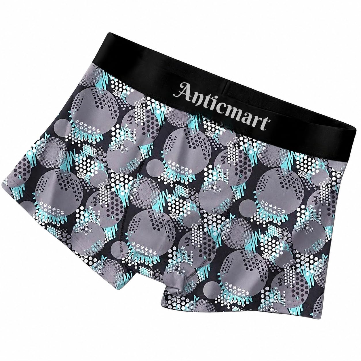 Men's Boxer Trunks Soft Stretch Underwear with Supportive Pouch-picture-16