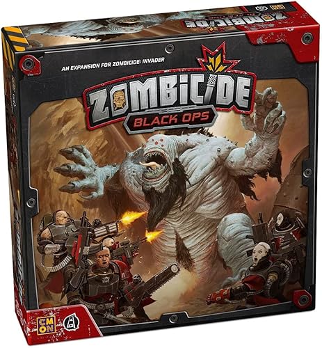 CMON Zombicide Invader Black Ops Expansion - ¡Libera al escuadrón Black Ops contra Xenos en PK-L7! Juego de estrategia cooperativa con miniaturas de
