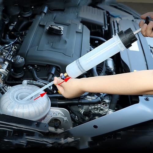 Miniatura 6 de AUTOXBERT 1 extractor de líquido de aceite para automóvil, 200 CC de transferencia de combustible, dispensador de bomba de transferencia manual,