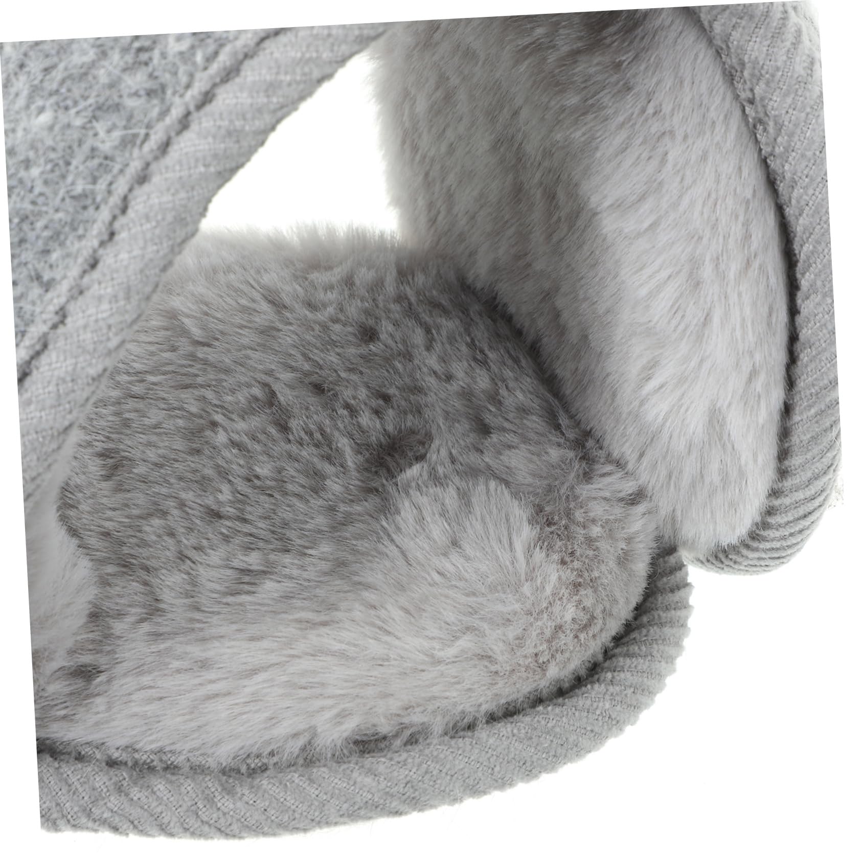 VALICLUD Kaninchenfell Kaninchentoiletten Ohrwachsentferner Ohrringhalter Earmuffs Kind Fleece-ohrenschützer Hitze Dame Geschmeidiger Ohrenwärmer Schöner Ohrenschützer