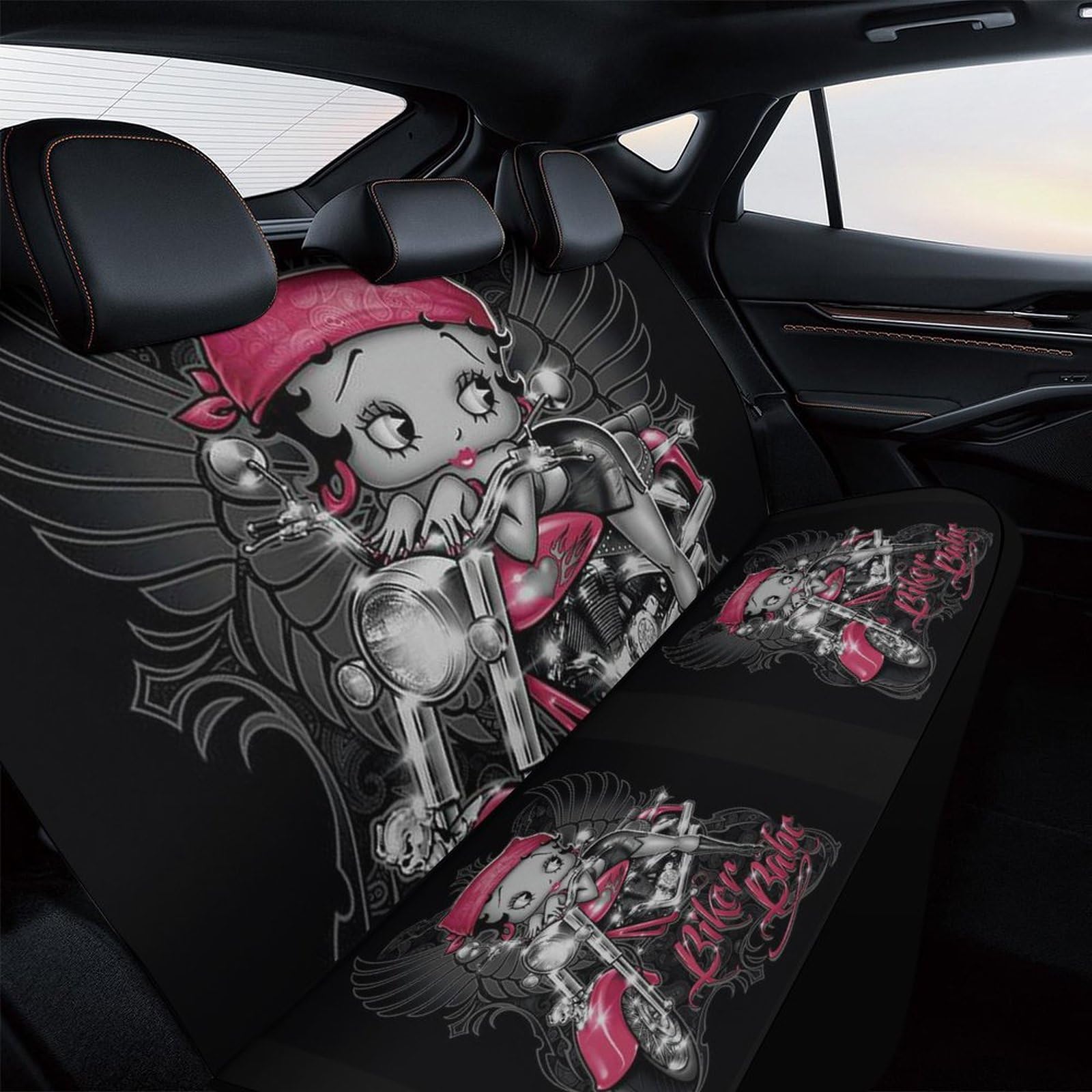 Amazon | ベティちゃん ベティブープ カーシートカバー 車シート