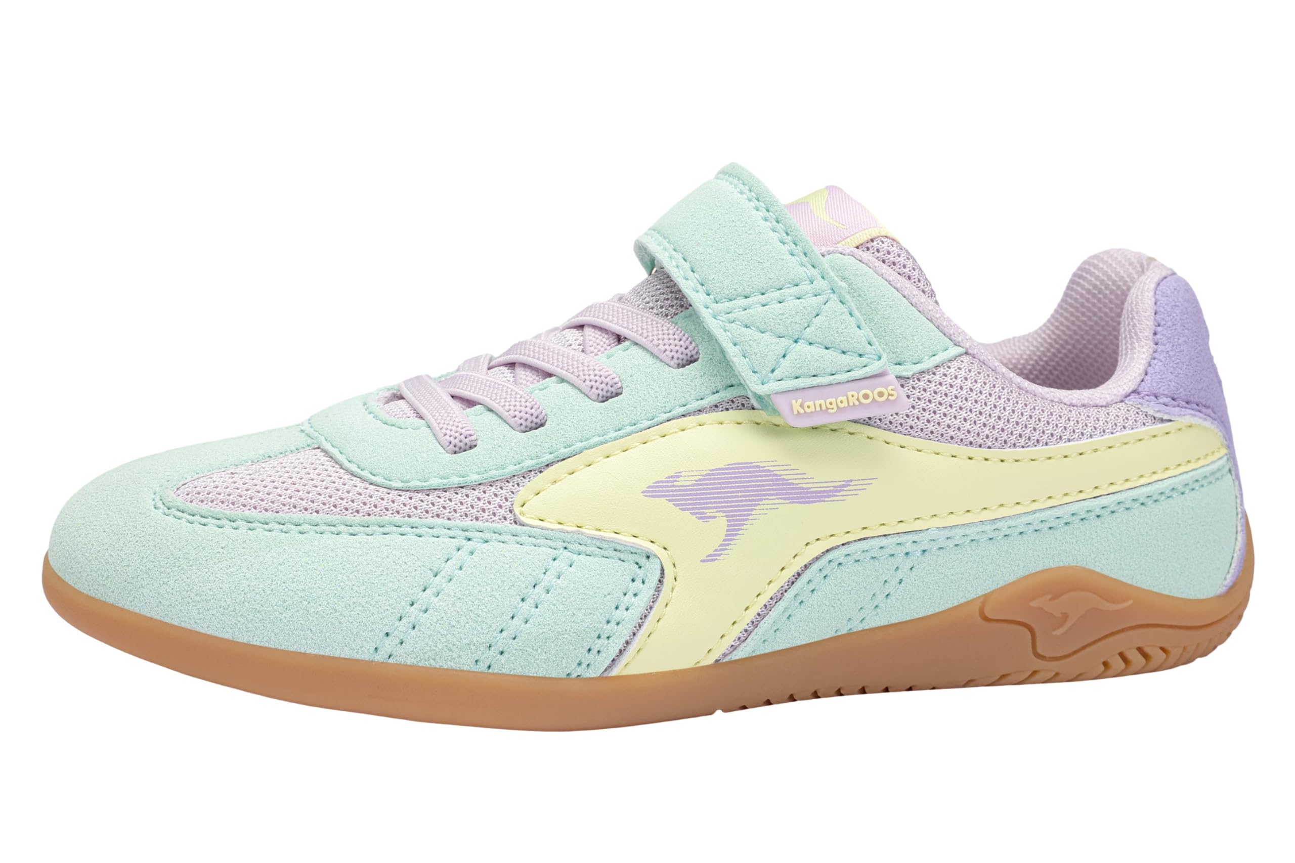 KangaROOS K-SKK Wavex EV Trainers, Mint Bee/Happy, 28 EU / 10 UK, Mint Bee Happy, 10 UK Child