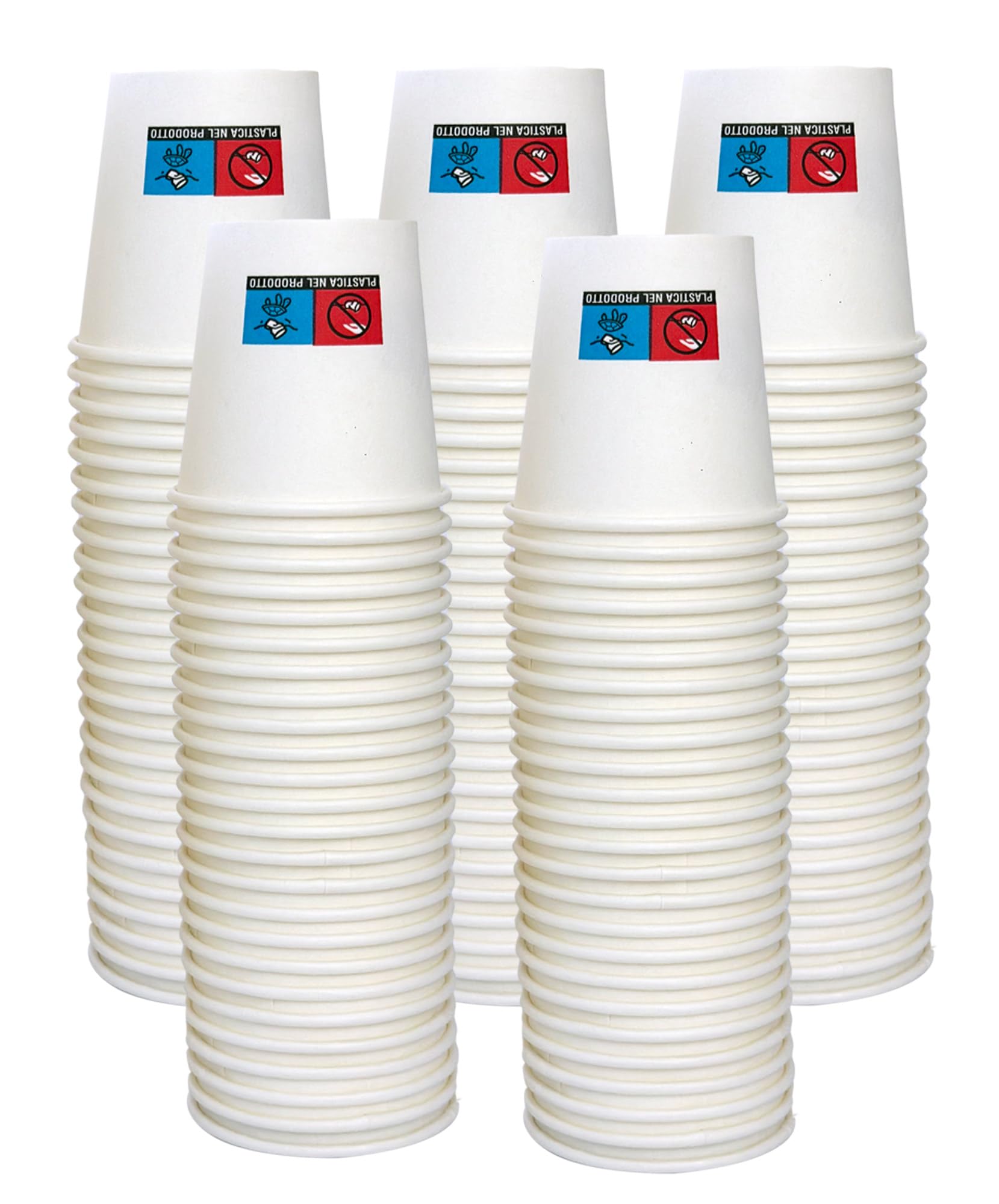 SWEEPING,1000 Bicchierini Caffè monouso,tazzine caffe in carta da 75ml