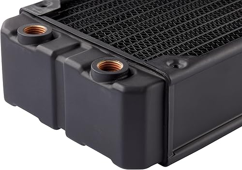Miniatura 3 de Corsair Hydro X Series, XR7 - Radiador de refrigeración por agua de 1.81 pulgadas (18.898 in) (soportes de ventilador cuádruple de 4.724 in, fácil