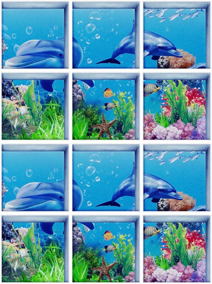 12 Pcs Bathtub Non-Slip Stickers Stereoscopic Anti-Slip Shower Bath Tub Decals Self Adhesive Sea Themed Bathtub Appliques Shower Floor Mat Sticker Bathroom Decor (Shell)