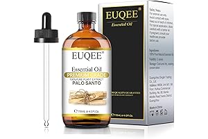 Palo Santo Essential Oil for Diffuser, Premium 4 Fl Oz