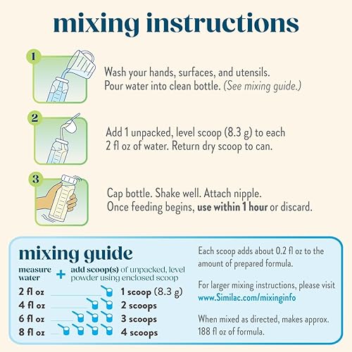 Miniatura 13 de Pure Bliss Irish Farms, Easy-to-Digest Baby Formula, Infant Formula, 0-12 Months, 24.7-oz Can