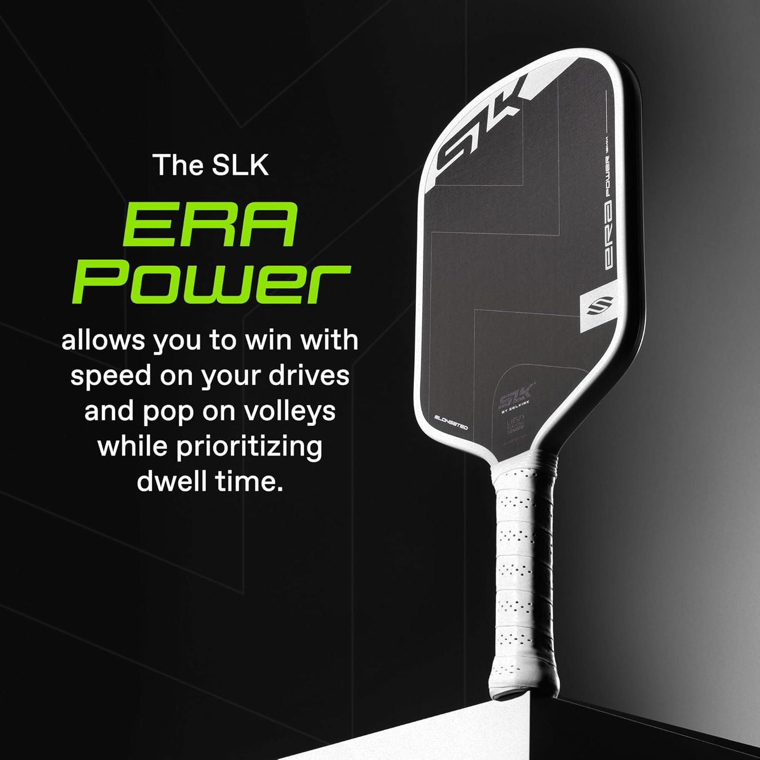Selkirk Sport SLK ERA Power Pickleball Paddle | Carbon Fiber & Fiberglass Hybrid Face for Power, Spin & Control | Dynamic Fusion Core | Professional Pickleball Paddles for Aggressive Players - Image 4