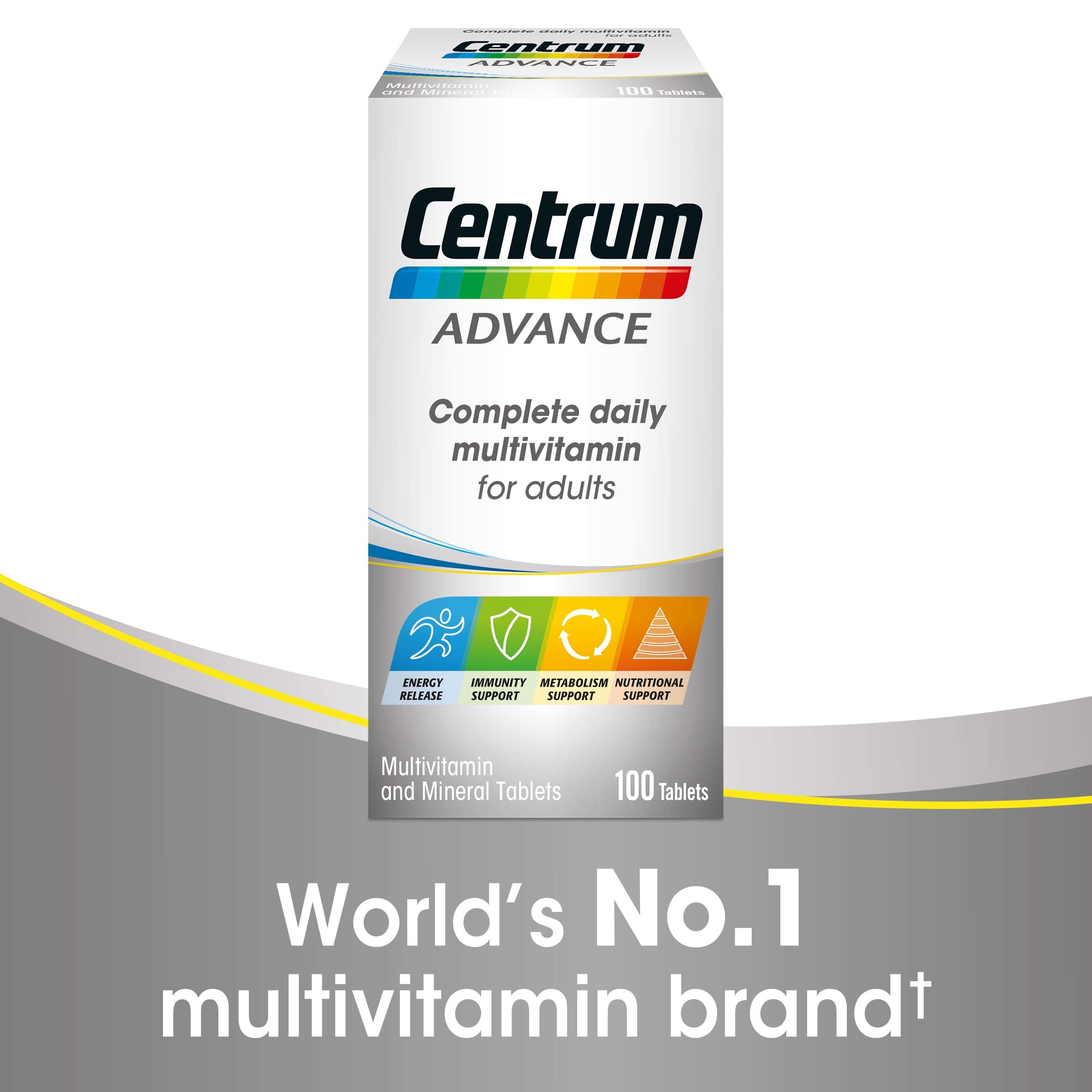 Centrum Advance Multivitamin & Mineral Tablets, 24 essential nutrients
