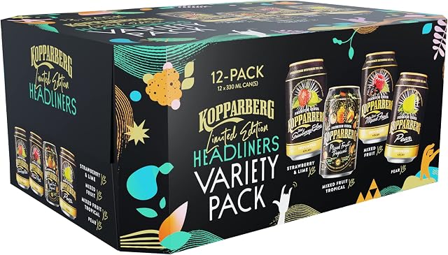 Kopparberg Fruit Cider Variety Mixed Case of 12x330ml cans