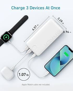 Amazon.com: Anker Power Bank, 20,000mAh Portable Charger with 22.5