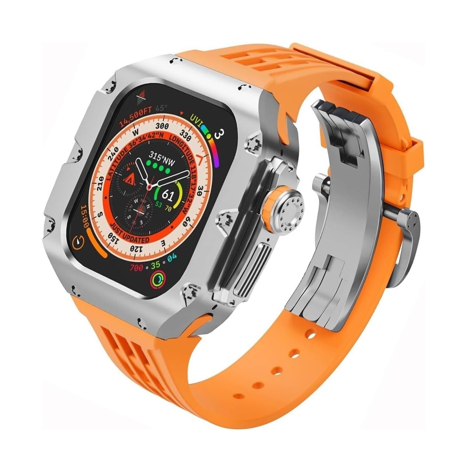 Protéger et sublimer votre Apple Watch Ultra 2 avec ce kit de modification en titane